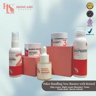 LS Skincare Bundling Booster and Retinol Serum Package