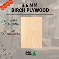 CUSTOM ORDER BIRCH PLYWOOD ( SIZE A5 15CM X 21CM)