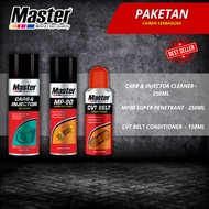 CARBON CARE CLEANING LIQUID PACKAGE - CVT - BAUD - MASTER CVT BELT - MASTER CARB INJECTOR - MASTER M