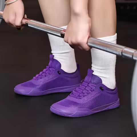 Training Shoes Pro Hook Loop Weightlifting Shoes Sumo Shoes Squat Shoe New Unisex Gym Lightweight Sp