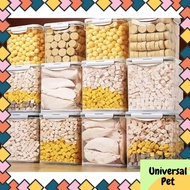 Fast Pos 500G Freeze Dried Chicken Booster Gemuk Salmon Fish Krill Pet Treat High Protein Makanan Ku