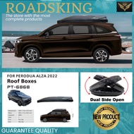 ROADSKING CAR ROOF CARRIER CARGO BOX FOR PERODUA ALZA 2023-2025 PLUG & PLAY BRAKET