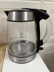 Deer Glass Electric Kettle 玻璃電熱水壺 水煲