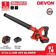 DEVON 4712-LI-20E 20V Lithium-Ion Brushless BLOWER
