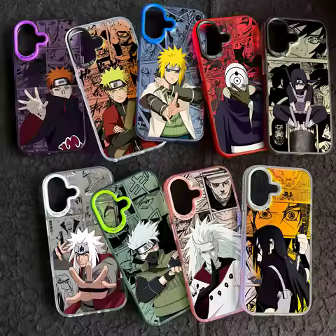 New Hot Anime N-NARUTOS Phone Case For iPhone 17 16e 16 15 14 13 12 11 mini Pro Max X XR XSMAX 8 7 A
