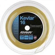 元豐東/東勢網球場~Ashaway Kevlar 16 克維拉纖維線/防彈衣材質/絕佳咬球特性(220M)可搭配硬線或尼
