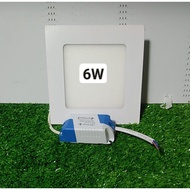 Square Led Ceiling Light 6W 1 color