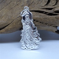 4981# 纯银观音牌 Silver GuanYin Pendant*Original 925 Silver GuanYin Pendant 纯925银观音佛牌 Silver Pendant 银吊坠