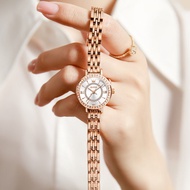 OLEVS | นาฬิกาข้อมือฝังเพชรสำหรับผู้หญิง