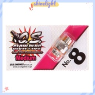 [Shinelight] 1pc 2Stroke OS Engine Glow Plug OS8 NO.8 OS8 Plug N Glow Plugs For OS Engine [MY]