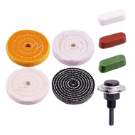 PCF* Wool Polishing Wheel Disc 100mm Angle Grinder Discs Car Polishing Pads Buffing Wheel Wet Polishing Wheel Set for Me