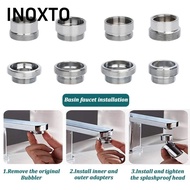 INOXTO Faucet Adapter Set, Metal With Washer Water Filter Adapter,  18/20/22/24mm To 22mm Faucet Con