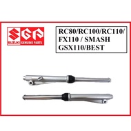 SUZUKI RC80 FRONT FORK ASSY // RC100 RC110 FX110 SMASH GSX110 BEST FORK DEPAN BATANG FORK ASSY SUZUK