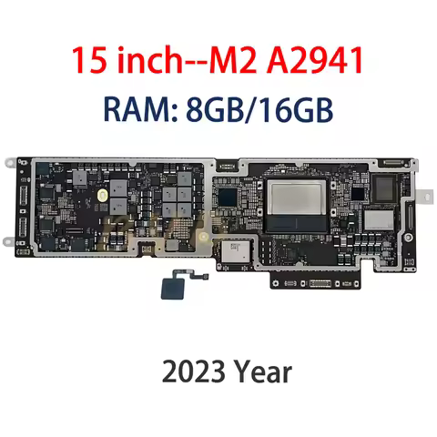 Original For Macbook Air Retina A2681 A3113 A2941 A3114 Motherboard With touch id M2 M3 8G 16G 256G 