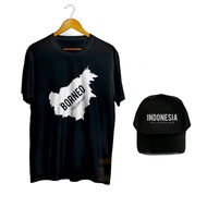 Bonus t-shirt, Borneo indonesia map hat, Borneo t-shirt