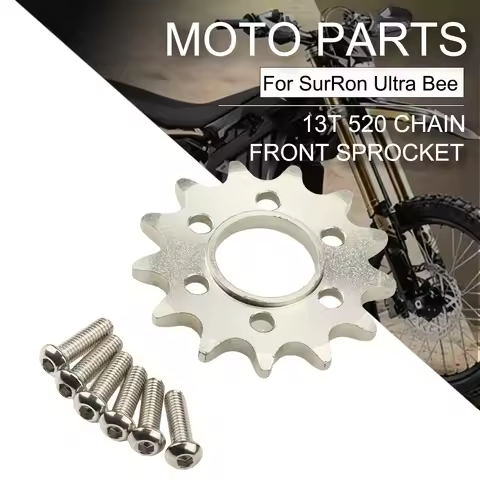 Motorcycle Accessories 520 13T Chain Front Sprocket For Sur-Ron SURRON Ultra Bee Front Sprocket