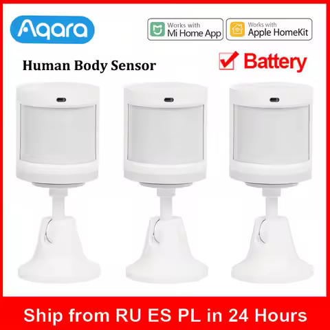 Aqara Smart Body Sensor Human Motion Sensor Security Protection Movement Zigbee Connection With Mi H