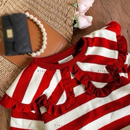Knitted children's top, butterfly model, Korean style children's top