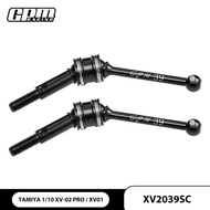 GPM 4140 Carbon Steel Double Section CVD 39mm For TAMIYA 1/10 XV-02 Pro XV-01
