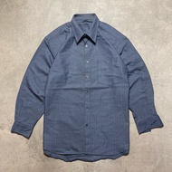 KEMEJA Hickey Freeman Flannel Shirt Size L