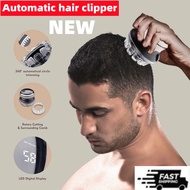 NEW Automatic Hair Clipper Electric Hair Clipper  Children's Hair Clipper  Trimmer Barber Haircut Tools    Cordless Rotary Hair Cut Cutting Kit