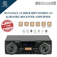 DYNAMAX AV100UB Hifi Stereo AV Karaoke Receiver Amplifier