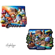 Angbaligya - GREECE High-Quality Rubber Magnets. The Perfect Souvenir and Décor