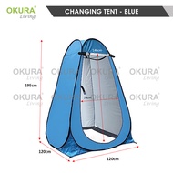 OKURA Changing Tent Outdoor Shower Camping Toilet Tent Privacy Fitting Room Tent Fishing Sunshade & 
