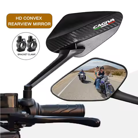 HD Vision Anti-Glare Motorcycle Mirrors Shockproof material accessories For Cagiva Mito 125 Raptor 6