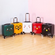 20 Robot Kartun Bagasi Baharu Beg galas Kanak-kanak Wajah Smiley Sarung Troli Kanak-Kanak Beg Beg Ba