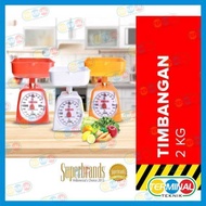 SMG KENMASTER CAKE SCALES - Kenmaster Analog Kitchen Scales 2KG 3KG 5KG