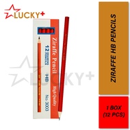 Ziraffe HB Drawing Pencil (12Pcs/BOX) HB Pencil | Pensel HB