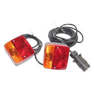 [ Store] Exclusive1 Set 12V 7 Pin 10m Universal for Trailer LED Brake Stop Rear Towing Tail Light Re