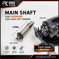 MAIN SHAFT SHIMANO CQ31 LEFT HANDED OEM PARTS