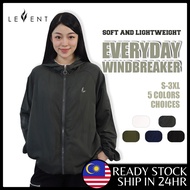 LeVent Everyday Jaket Lelaki Windbreaker Uniseks