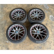 Original Breyton GTS-R Grey Wheel 18” 5H 120pcd 8.5JJ / 7.5JJ ET48/ET45 Sport Rim BMW Mini Cooper