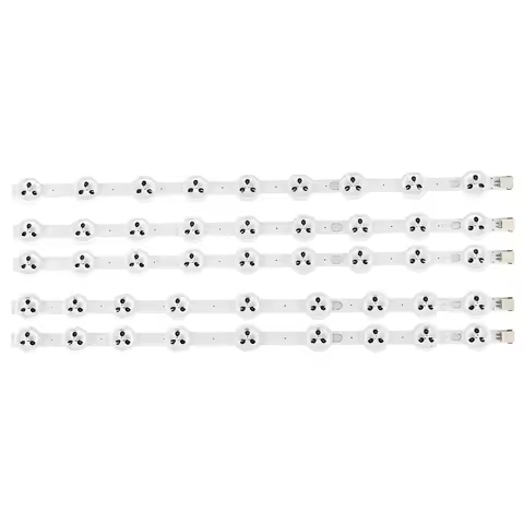 New 5set=25 PCS LED Backlight Strip For 40" NDV REV1. 0 ABC 39PF3025D 40L1333DB VES390UNDC-01 VES400