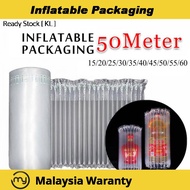 50M High Quality 50M Inflatable bubble wrap Air Packing Protective