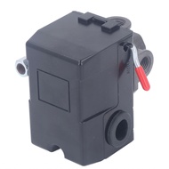 Moonbase Air Compressor Pressure Switch  4 Port 20A AC 220V Pump 95 To 125PSI for Equipment