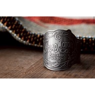 Gu Camp Knight Parts METALIZE Square Scarf Buckle/Ring 2 Use Japan SO GLAD Cooperation Brass.white C