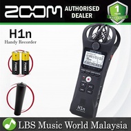 Zoom H1n Digital Handy Recorder and MA2 Mic Stand Adapter (H 1n MA2)