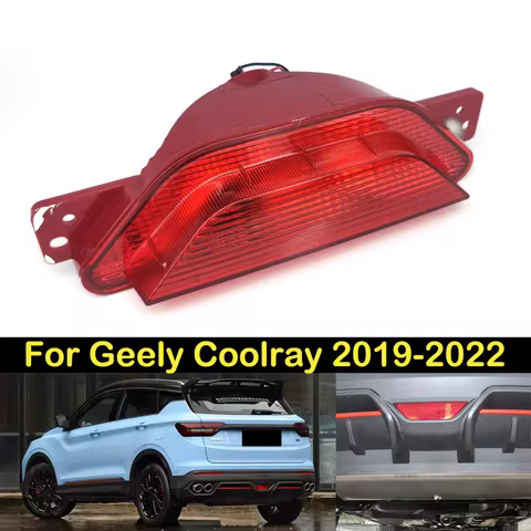 DECHO Rear Foglight For Geely Coolray Proton X50 2019-2022 rear bumper foglight foglamp fog light fo