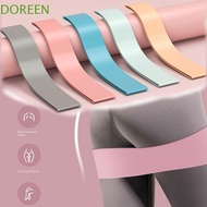 DOREEN Yoga Resistance Band, Elastic Bands Rubber Yoga Elastic Band, Beginner Pilates Assist Band Yo