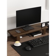 Solid Wood Space Riser Desktop Stand Base Not Computer Rack Desktop Office Storage Rack Monitor 6B2U