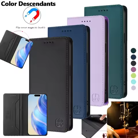 Wallet Strong Magnetic Card Slot Flip Leather Case For Sharp Aquos V R9 Pro R7 R3 R2 Compact Zero 3 