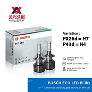BOSCH ECO LED for Automotive Lighting H4 / H7 Bulbs Cool White 6500k