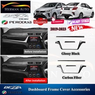 HermanAuto Perodua Bezza 2019-2022 Dashboard Frame Cover Accessories Garnish Bezza Facelift Aksesori