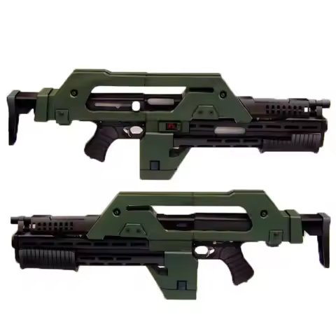 85cm DIY Alien 3 M41 - A M4A1 Pulse Rifle Paper Craft Handmade DIY Geometric Origami Model 3D Paper 