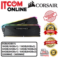 CORSAIR VENGEANCE RGB RS 8GB 16GB  32GB 64GB 3200MHZ 3600MHZ DDR4 DESKTOP RAM