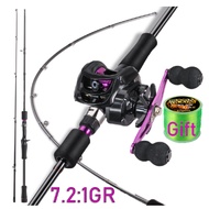 Sougayilang 2-Piece Fishing Rod Set 7.2: 1 18 + 1 bb